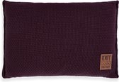 Sierkussen Jesse Knit Factory - Aubergine - 60x40