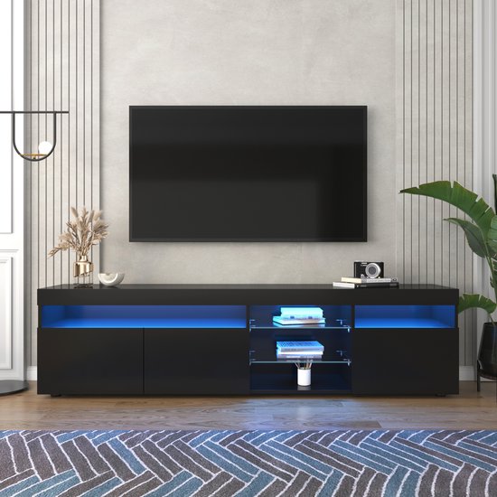 PUUUR INTERIORS TV-paneel met verlichting in maat naar keuze