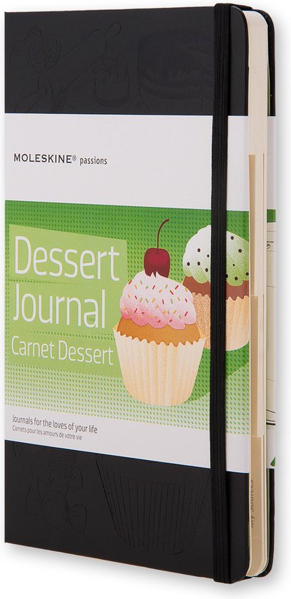 Foto: Moleskine passion journal toetjes hard cover large