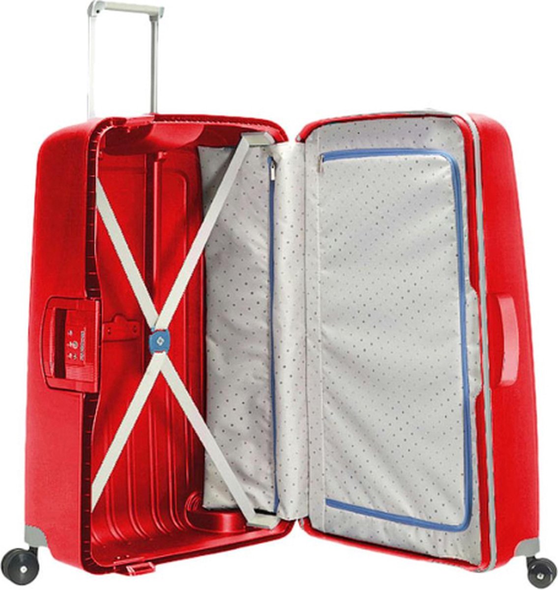 Samsonite S'Cure Spinner 69cm Crimson Red