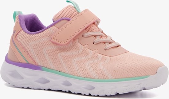 Osaga meisjes sneakers roze met klittenband - Maat 36