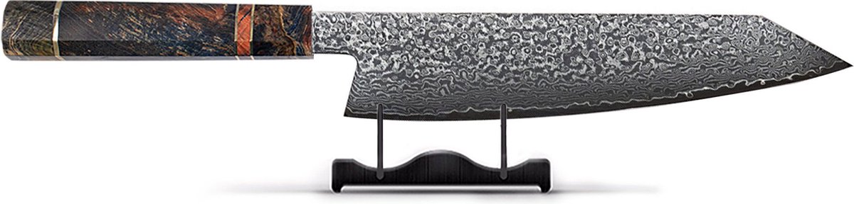 Shinrai Knives - Kiritsuke 23 cm - Koksmes - Mes - Damascus Special Color Edition - Met Luxe Geschenkdoos - Koksmes - Keukenmes - Japans Hakmes