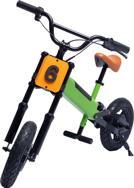 C1 kinderen elektrische fiets 200 watt motorvermogen maximale snelheid 25 km/u 12 inch maximale belasting 70 kg
