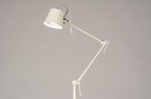 Lumidora Vloerlamp 74428 - SYDNEY - GU10 - Wit - Creme - Metaal