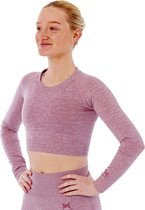 Xtreme Sportswear Croptop lange mouwen Dames Roze