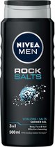 NIVEA Men Rock Salts Douchegel - 500 ml
