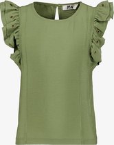 Top fille MyWay à volants vert - Taille 134/140