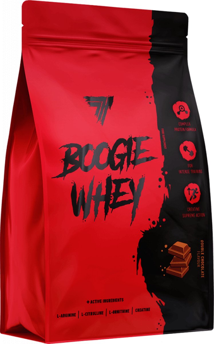 Goedkoopste BoogieWhey - Double Chocolate (2 kg) Boogieman Whey Protein creatine