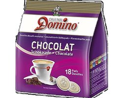 Domino Chocolate - Koffiepads - 12 x 18 pads