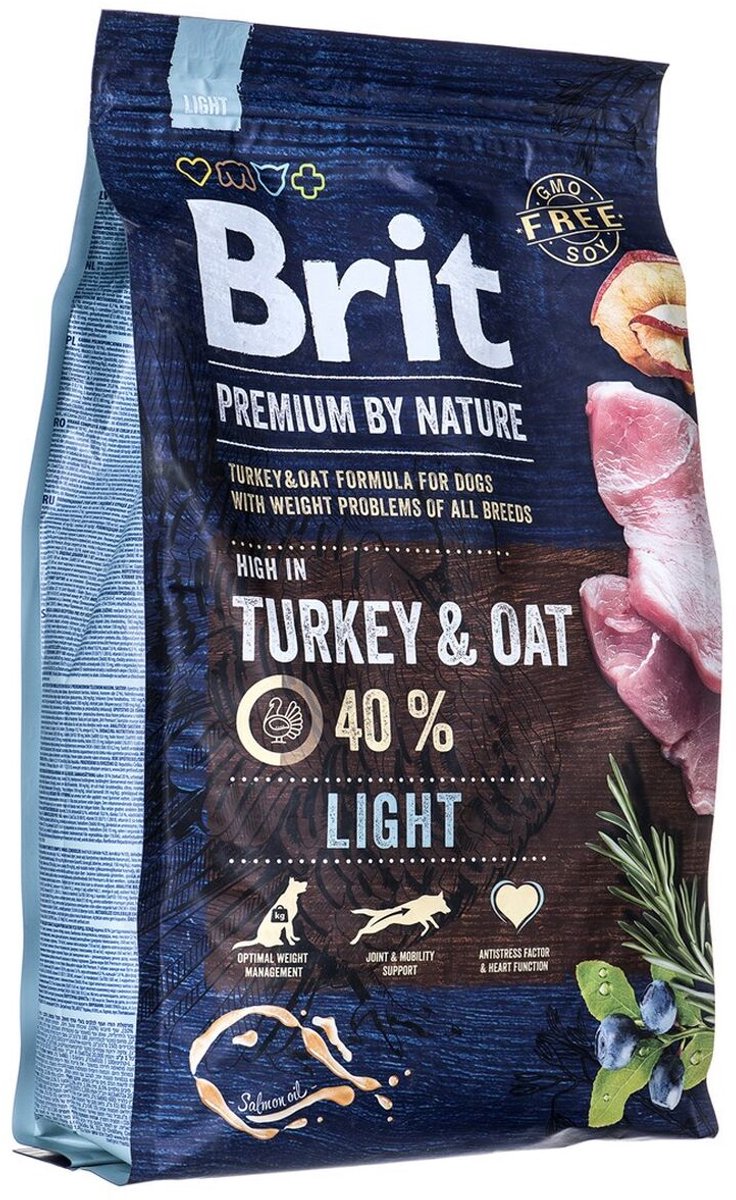 Brit Voer Brit Premium by Nature Light Volwassen 3 Kg