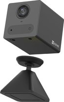 Bewakingscamera met wifi 1080p accu 2000 mAh bewegingsdetectie van mensen infrarood nachtzicht 2-weg audio ondersteunt SD-kaart tot 512 GB