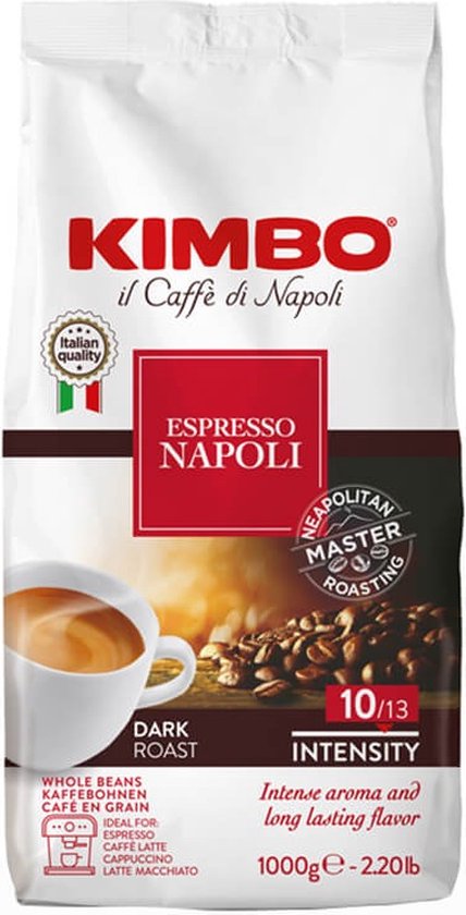 Kimbo koffiebonen espresso Napoli (1kg)