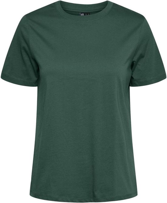 Pieces T-shirt Pcria Ss Solid Tee Noos Bc 17140802 Trekking Green Dames Maat - S