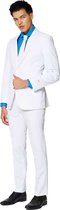 OppoSuits White Knight - Costume d'été pour homme - Blanc - Fête - Taille 56