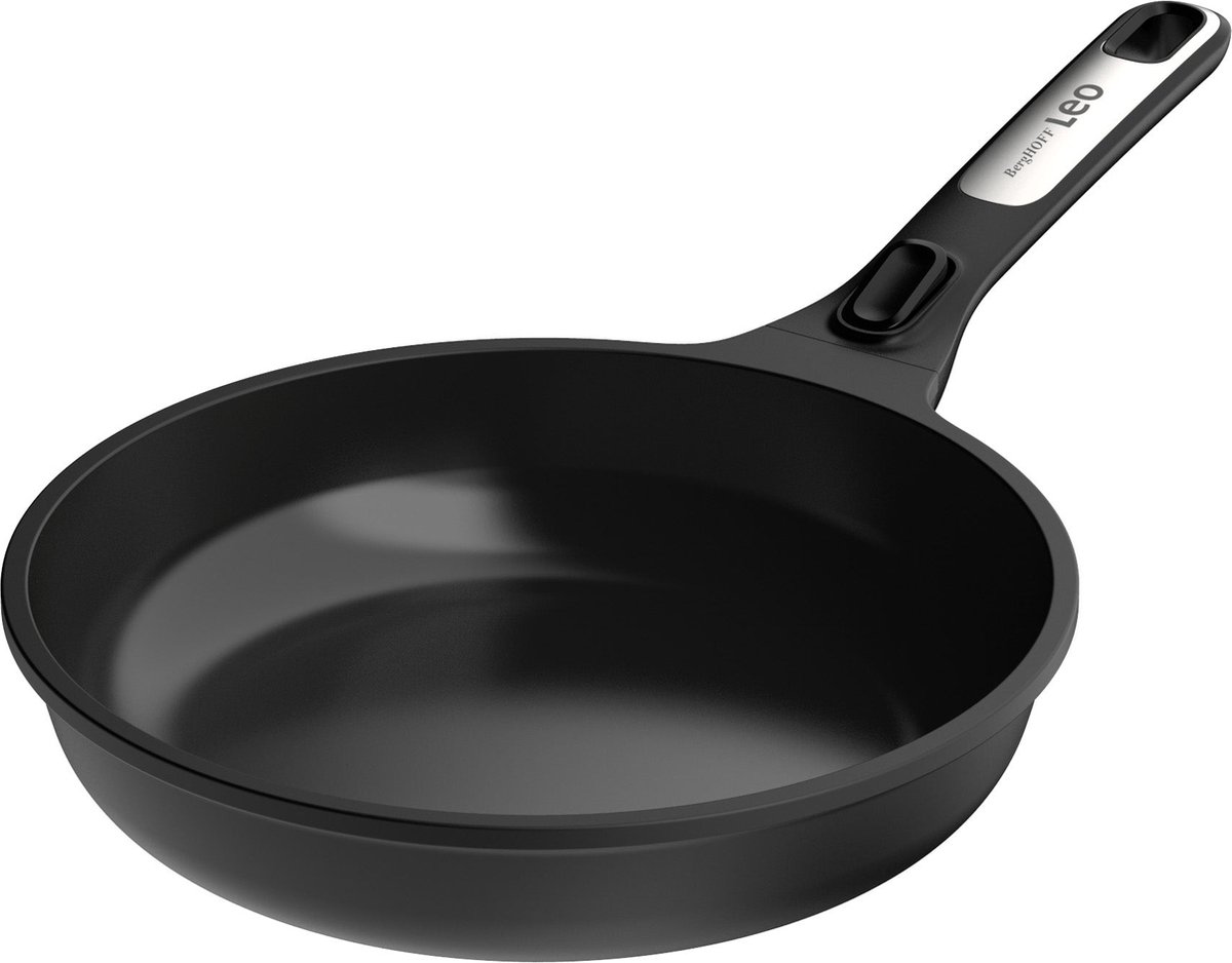 BergHOFF Leo Recycled Koekenpan met afneembare greep- Phantom -24cm