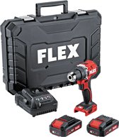 Flex Accu Boor / Schroef Machine Met 2x Accu En Lader DD2G18.0ECLD/2.5Ah Set