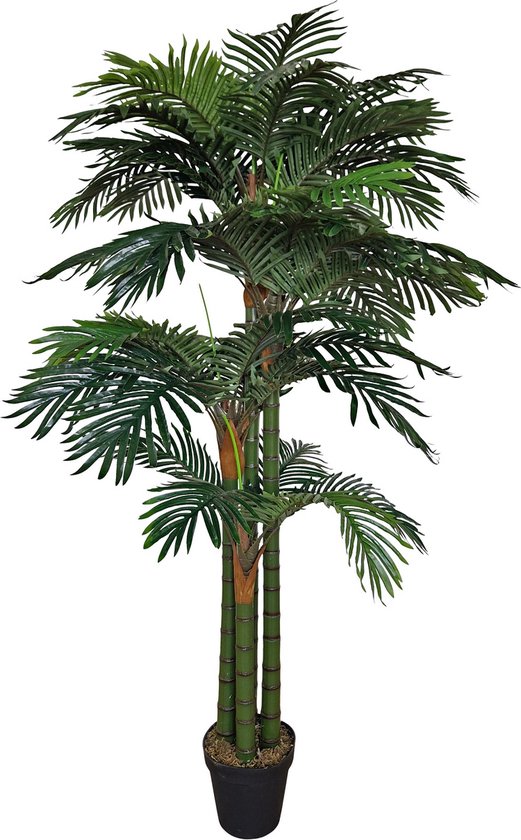 Kunst Palmboom Malta | 190cm - Namaak palmboom - Kunstplanten voor binnen - Kunstpalm