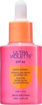 Ultra Violette Queen Screen™ SPF50 Super Glow Drops Illuminating - Bescherming en Stralende Gloed in één