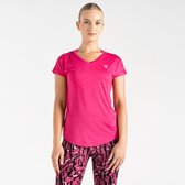 Het Vigilant sportieve, lichtgewicht T-shirt van Dare2B voor dames - dames - roze