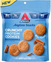 Atkins | Crunchy Protein Cookies | Snickerdoodle | 1 x 140 g