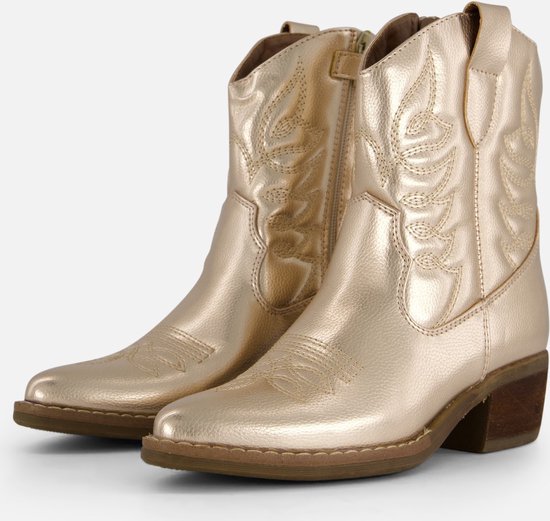 Muyters Cowboylaarzen goud Pu - Maat 33