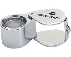 TOOLCRAFT TO-8595999 Inslagloep Vergrotingsfactor: 10 x Lensgrootte: (Ø) 19 mm