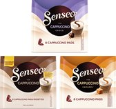 Senseo - Cappuccino Varianten - 3x 8 pads