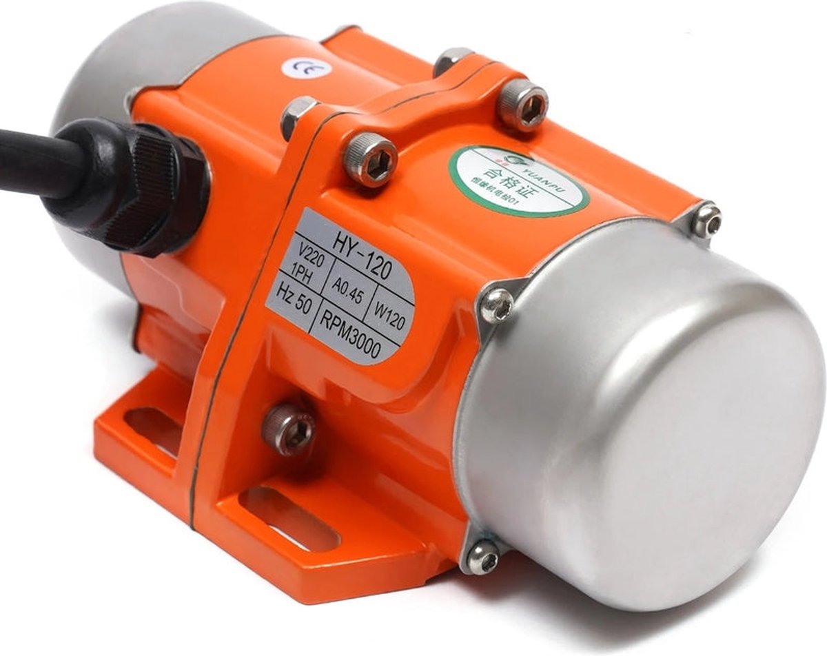 Trilmotor 220V 100W – Variabele Snelheid 0-3000 Rpm, Compact, Voor Industrie, Mijnbouw, Bouw En Materiaalverwerking