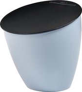 Keukenafvalbak Calypso - Kleine afvalbak met deksel - Compostbak keuken - Ideaal voor keukenorganisatie - Keukenhulp & vaatwasmachinebestendig - 2200 ml - Nordic Blue