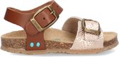 BunniesJR Babette Beach Meisjes Sandalen - Bruin/Print - Imitatieleer - Gesp