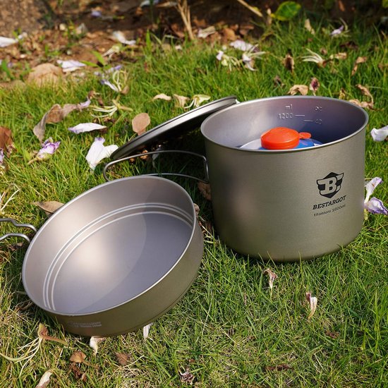 Natureifa-Boîte à lunch en titane ultralégère, carré chauffant, portable, pique-nique, camping, QueBento, CNH22CJ010