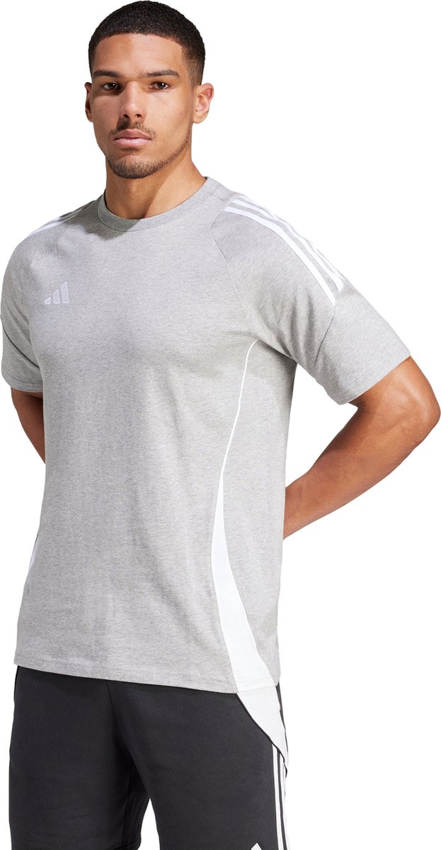 adidas Performance Tiro 24 Sweat T-shirt - Heren - Grijs- L