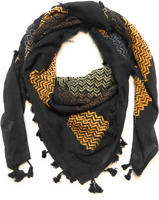 Keffieh de Palestina, 100% katoen, sjaal voor dames en heren, militaire sjaal, tactiek, Shemagh
