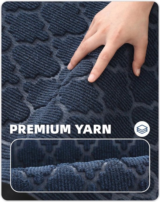 Color G Deurmat voor buiten, robuust, 60 x 120 cm, antislip