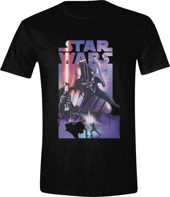 Star Wars - Darth Vader Poster T-Shirt - Large