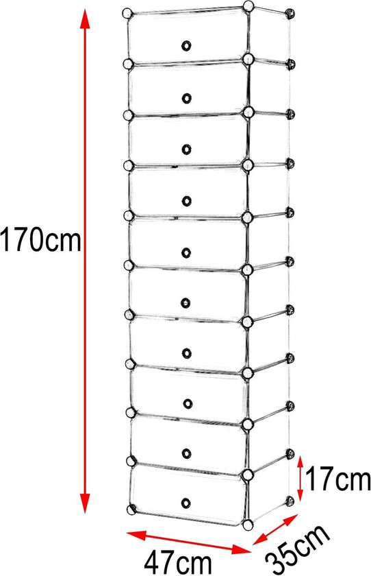 Form & Refine - A Line schoenenrek 35 cm - koop je bij Scandinavisch Design