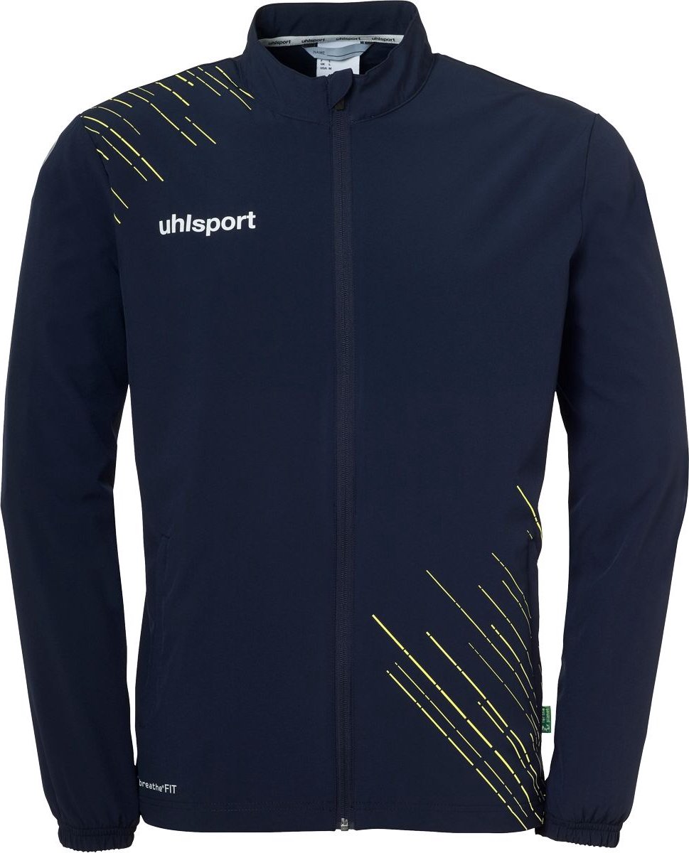 Uhlsport Score 26 Evo Presentatiejack Heren - Marine / Fluogeel | Maat: S