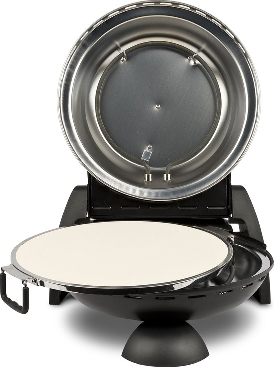 G3 Ferrari Delizia Anniversary - Pizzaoven - 400°C - Uitneembare Pizzasteen Ø31 cm - 1200W - Zwart — afbeelding 5