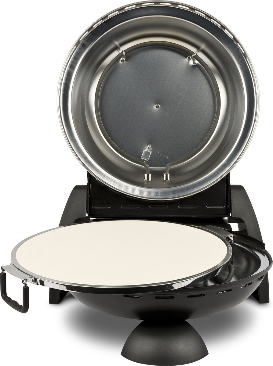 G3 Ferrari Delizia Anniversary - Pizzaoven - 400°C - Uitneembare Pizzasteen Ø31 cm - 1200W - Zwart – foto 5