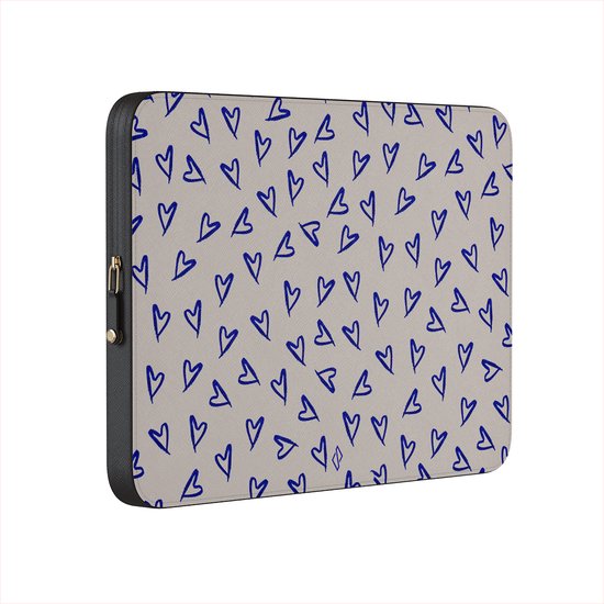 BURGA Laptophoes Leren Laptop Hoesjes Laptopsleeve 14 inch Love