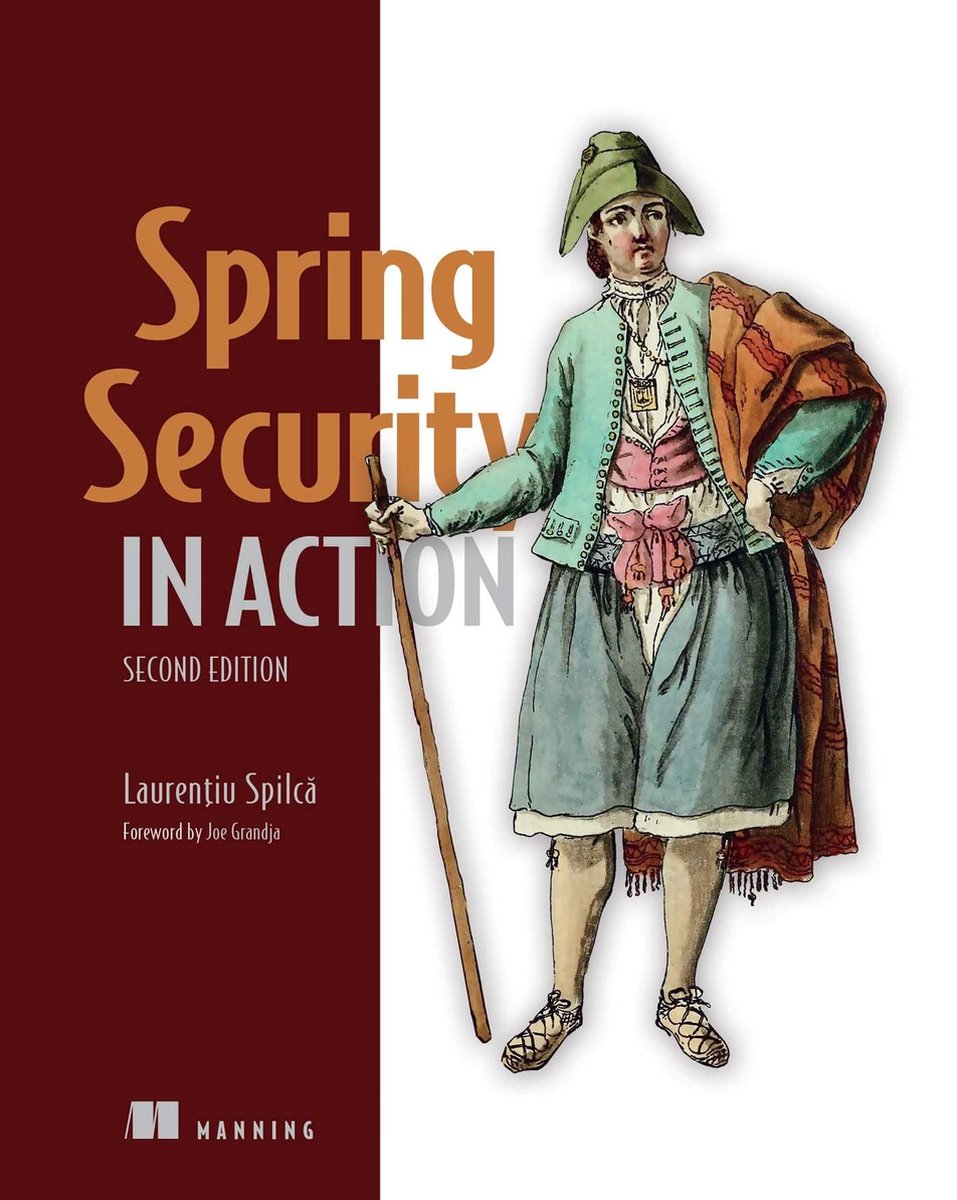 Omslag van In Action - Spring Security in Action, Second Edition