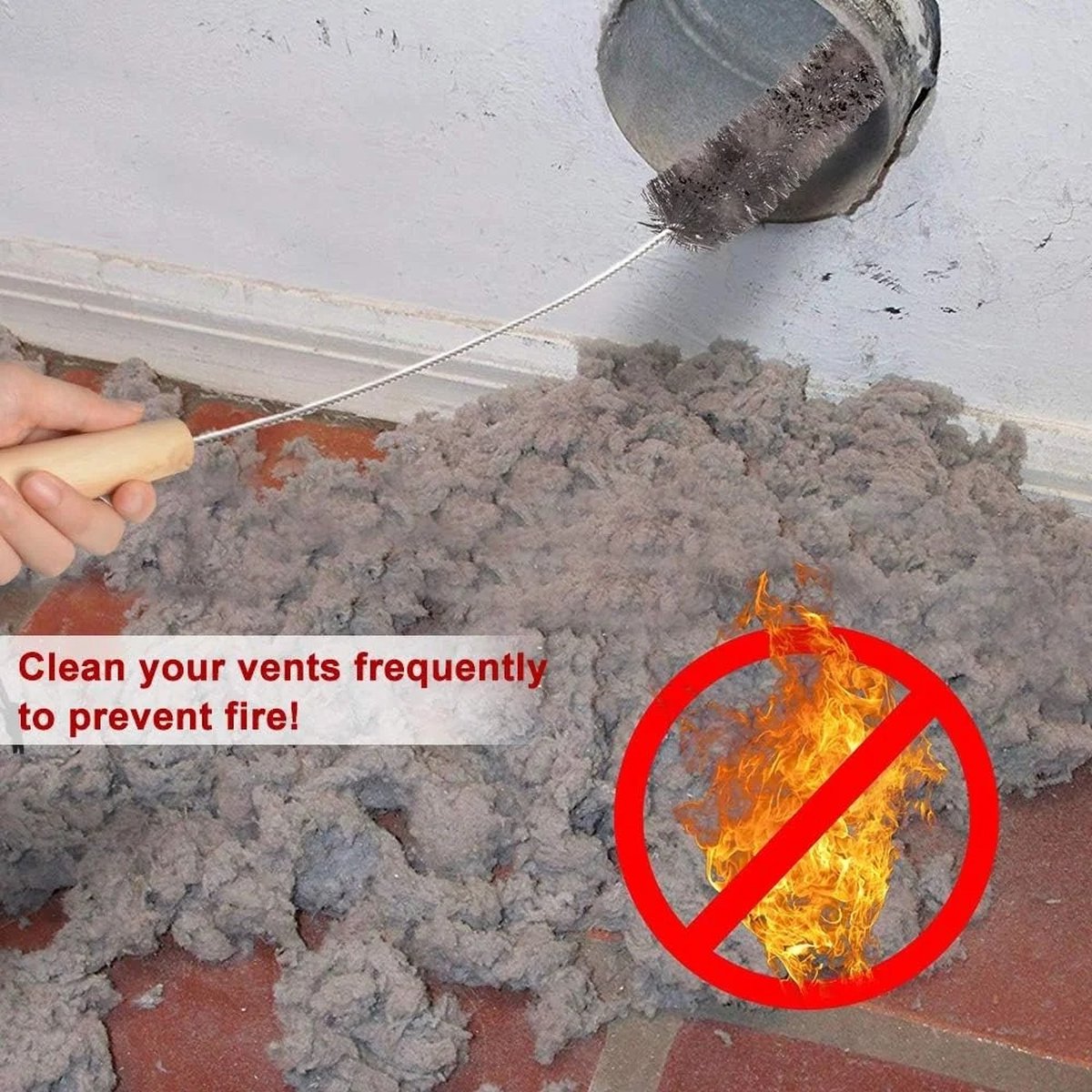 Droger Vent Cleaner Kit, Vacuüm Gehechtheid, Buigbare Droger Lint Remover En Flexibele Droger Pluizenborstel, voor Wasmachine En Droger Lint Remover Etc, Droger Cleaning (1A STUKS Droger Vent Cleaner Kit, Vacuüm Gehechtheid, Buigbare Droger Lint Remover En Flexibele Droger Pluizenborstel, voor Wasmachine En Droger Lint Remover Etc, Droger Cleaning (1A STUKS