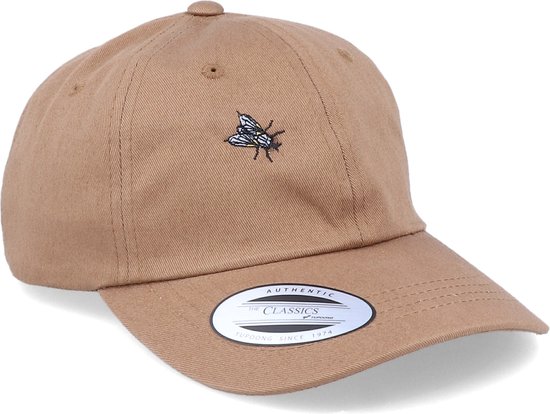 Hatstore- The Fly Brown Dad Cap - Iconic Cap