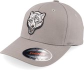 Hatstore- Kids White Wolf Grey Flexfit - Kiddo Cap Cap