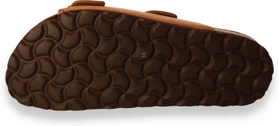 Hush Puppies Dames Slipper Parao Whisky COGNAC