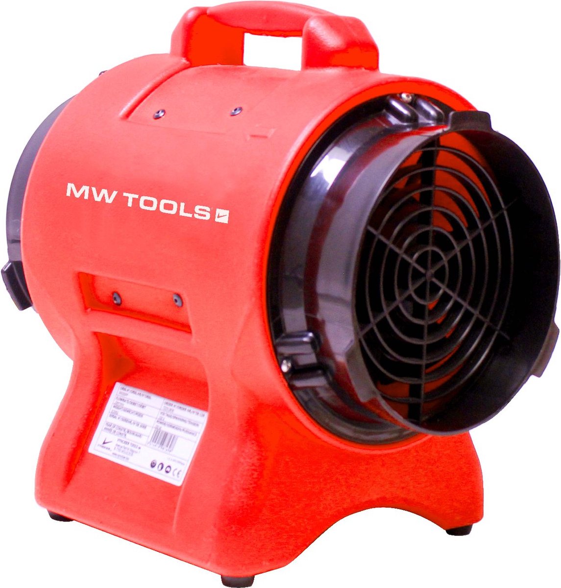 Mobiele ventilator 155W 230V MW Tools MV200PP