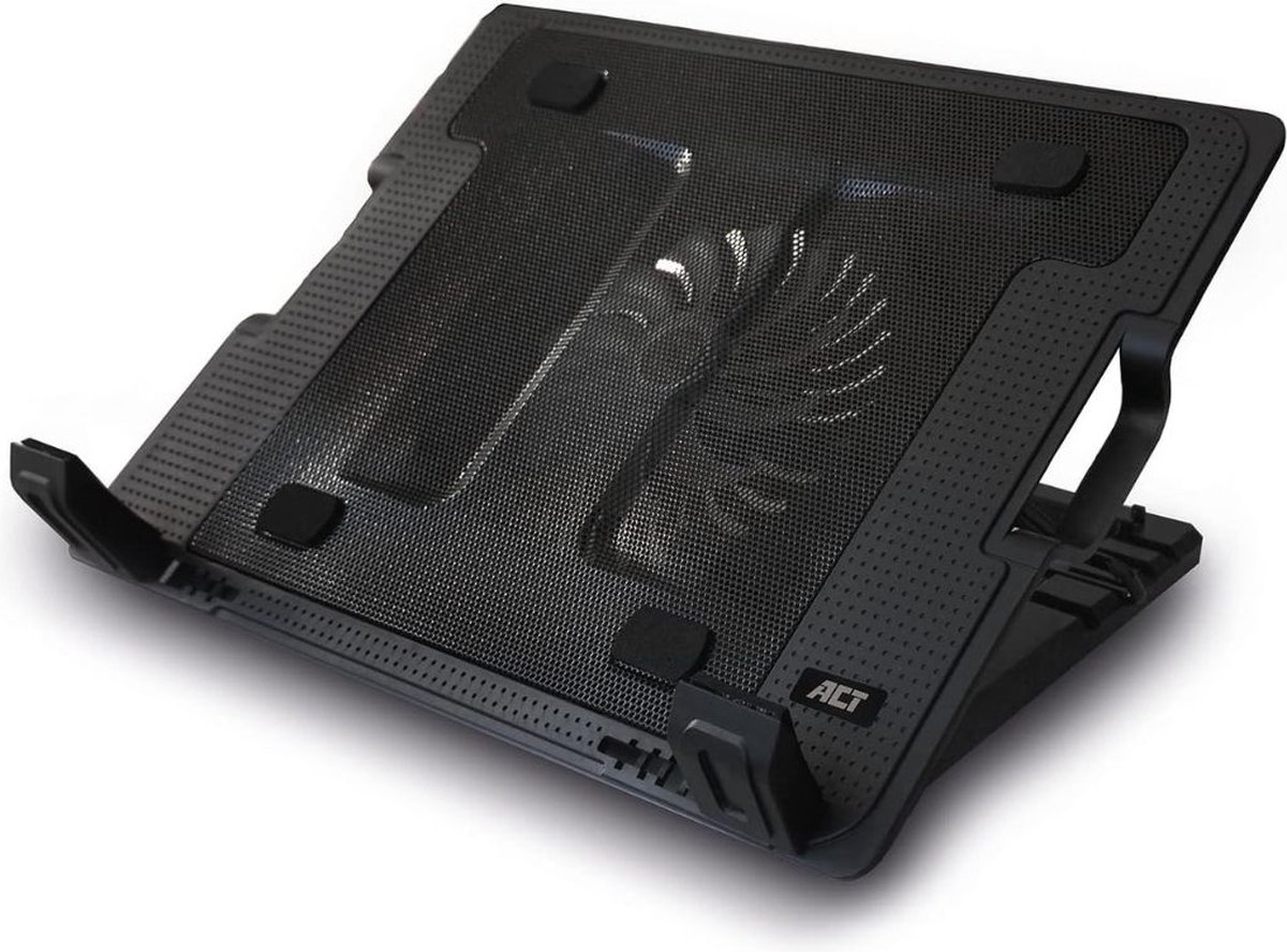 Laptop Cooler - Laptop Stand - Laptop Verhoging - Standaard - Cooling Pad - Zwart