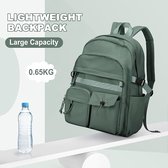 Rugzak voor dames,schooltas voor meisjes tieners Schoolrugzak jongens licht casual dagrugzak waterdicht rugzak voor werk college schooltassen 14 inch Laptop Rugzak reizen rugzak