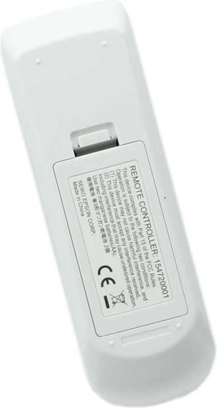Télécommande EPSON EB-430, code article 1547200 / 154720000 / 154720001
