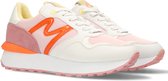 Mexx Sneaker Juju Wit/roze - Maat 37